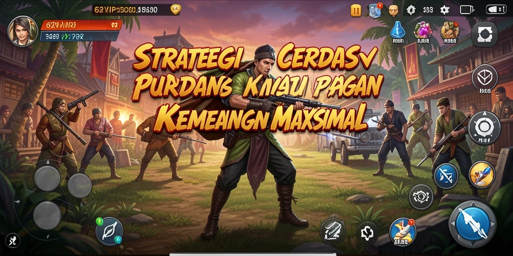 Screenshot gameplay 62VIP menampilkan aksi strategi yang mendebarkan.