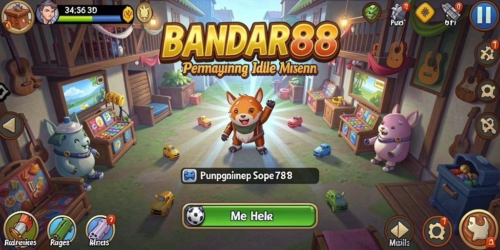 Tampilan gameplay BANDAR88 yang menarik dan adiktif.
