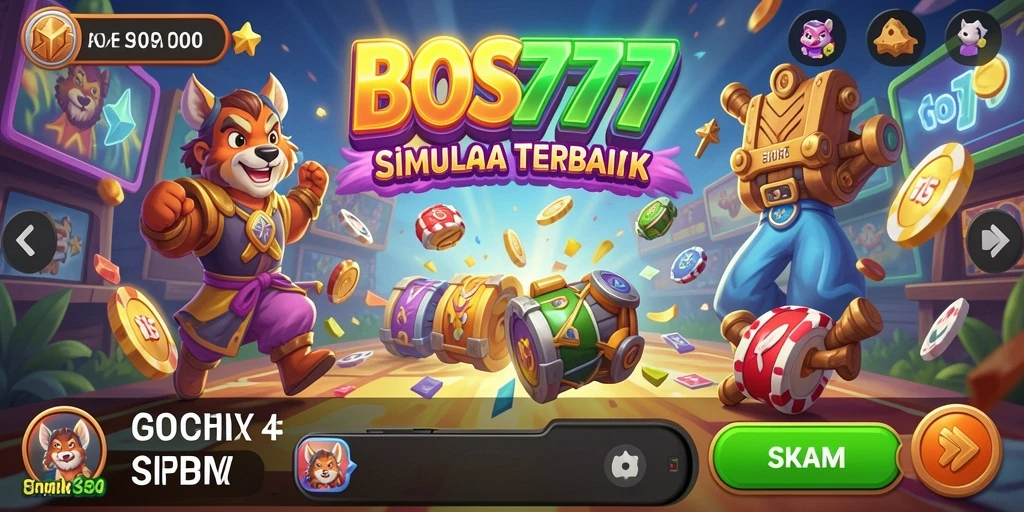 Screenshot dari gameplay <strong>BOS777</strong> yang menampilkan dunia virtual yang kaya.