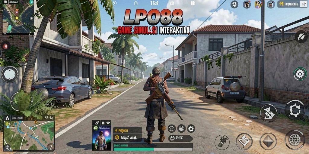 Screenshot utama dari LPO88 yang menunjukkan gameplay simulasi yang menarik.