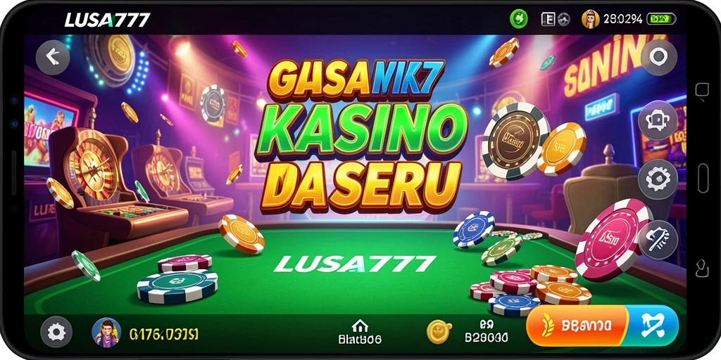 Tampilan gameplay LUSA777 yang mendebarkan dan penuh warna.