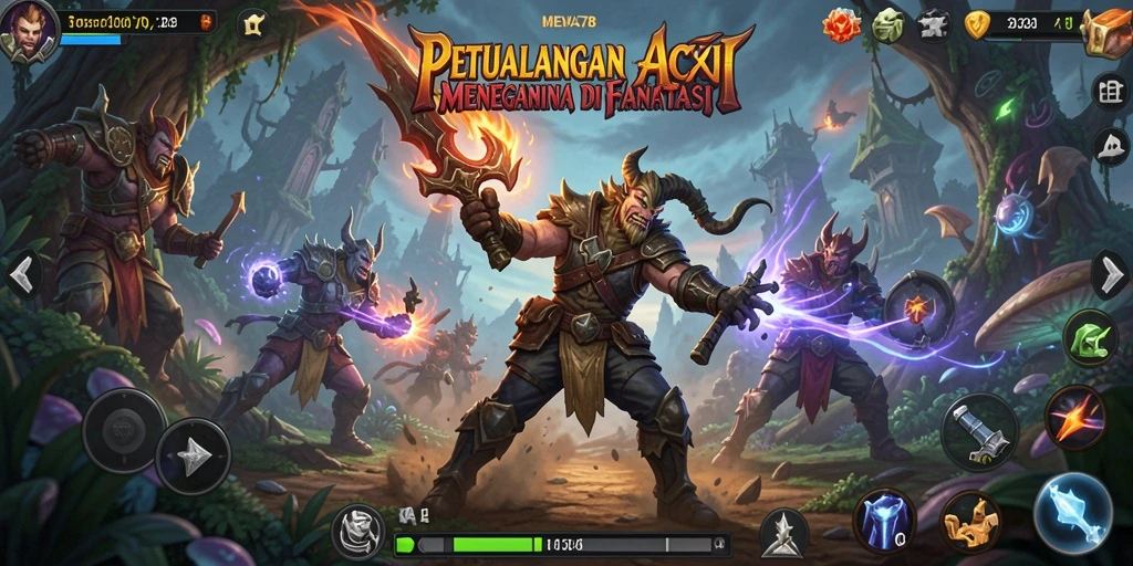 Aktivitas mendebarkan dalam gameplay MENYALA78 yang penuh aksi.