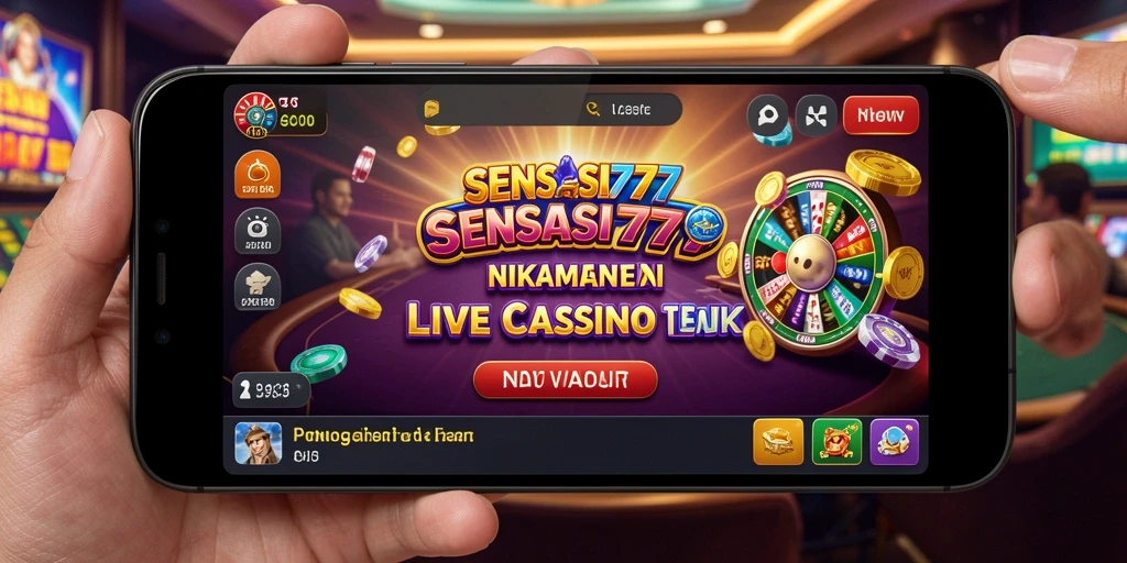 Gameplay Live Casino yang menarik dan interaktif di SENSASI777.