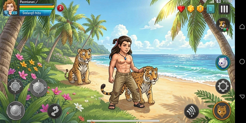 Tampilan permainan VT789 dengan grafis cerah dan gameplay yang menarik.